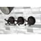 Kingston Brass KBX8135BX Three-Handle Tub and Shower Faucet, Oil Rubbed Bronze KBX8135BX - alternate 6